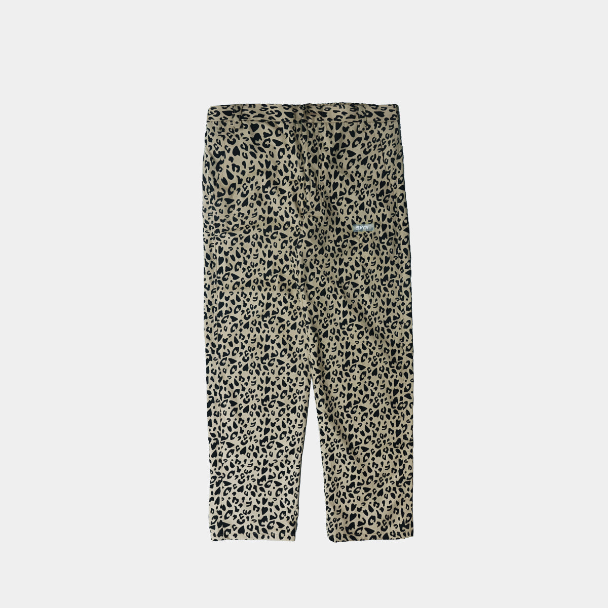 Cream-Black Wild Cheetah Pants