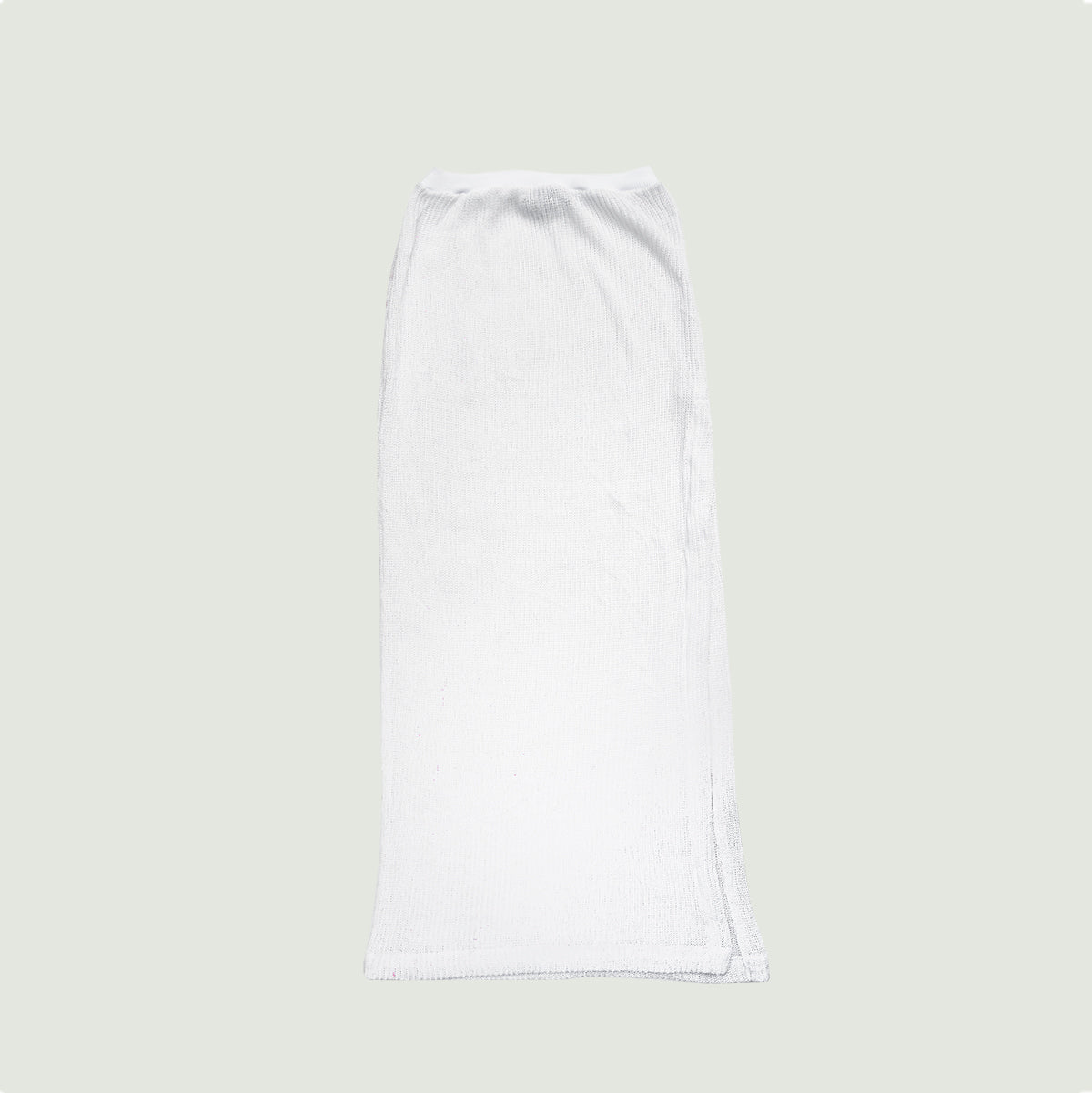 White Fishnet Skirt