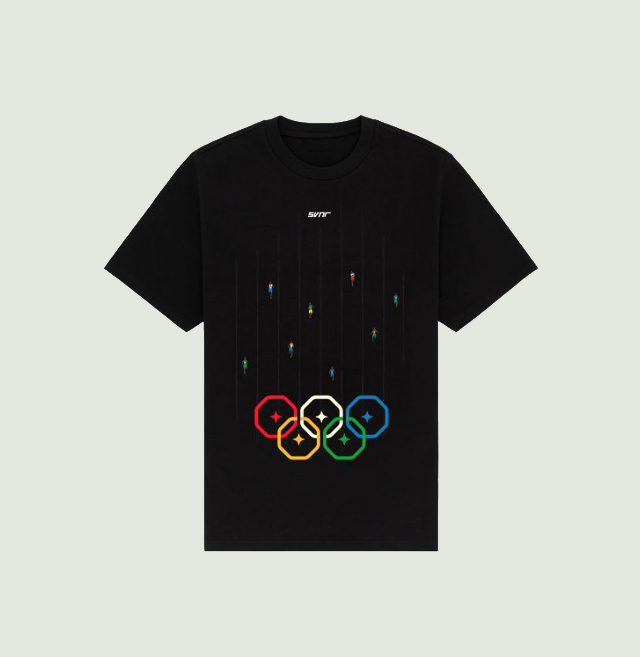 SVNR x Shuta
Bug Black Olympic Track t-shirt