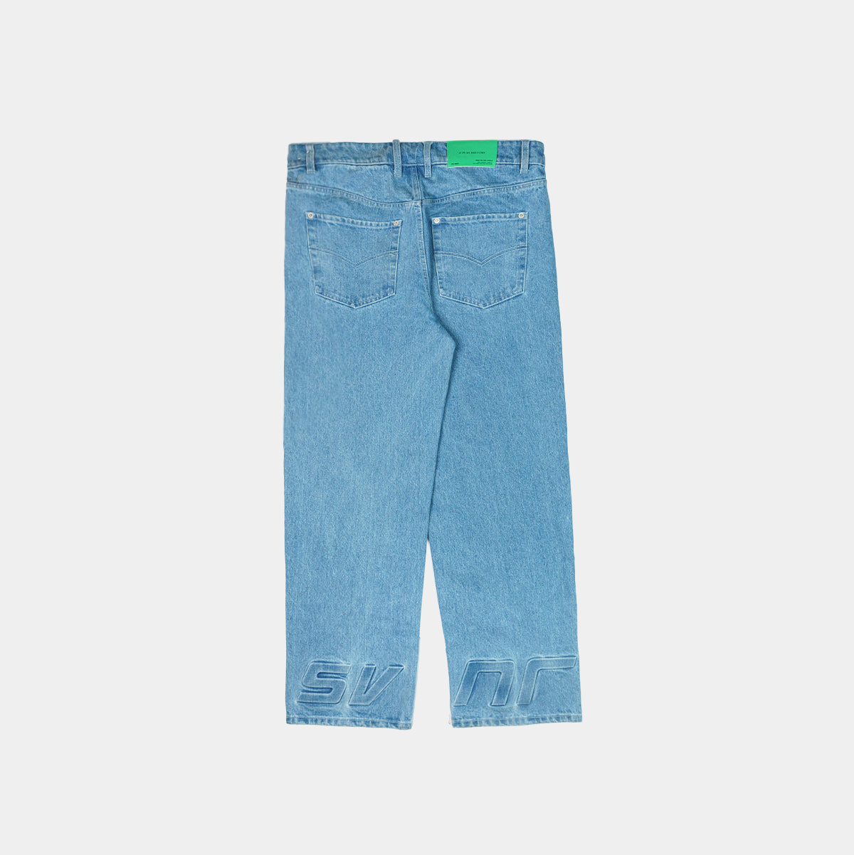 BLUE SVNR DENIM PANTS