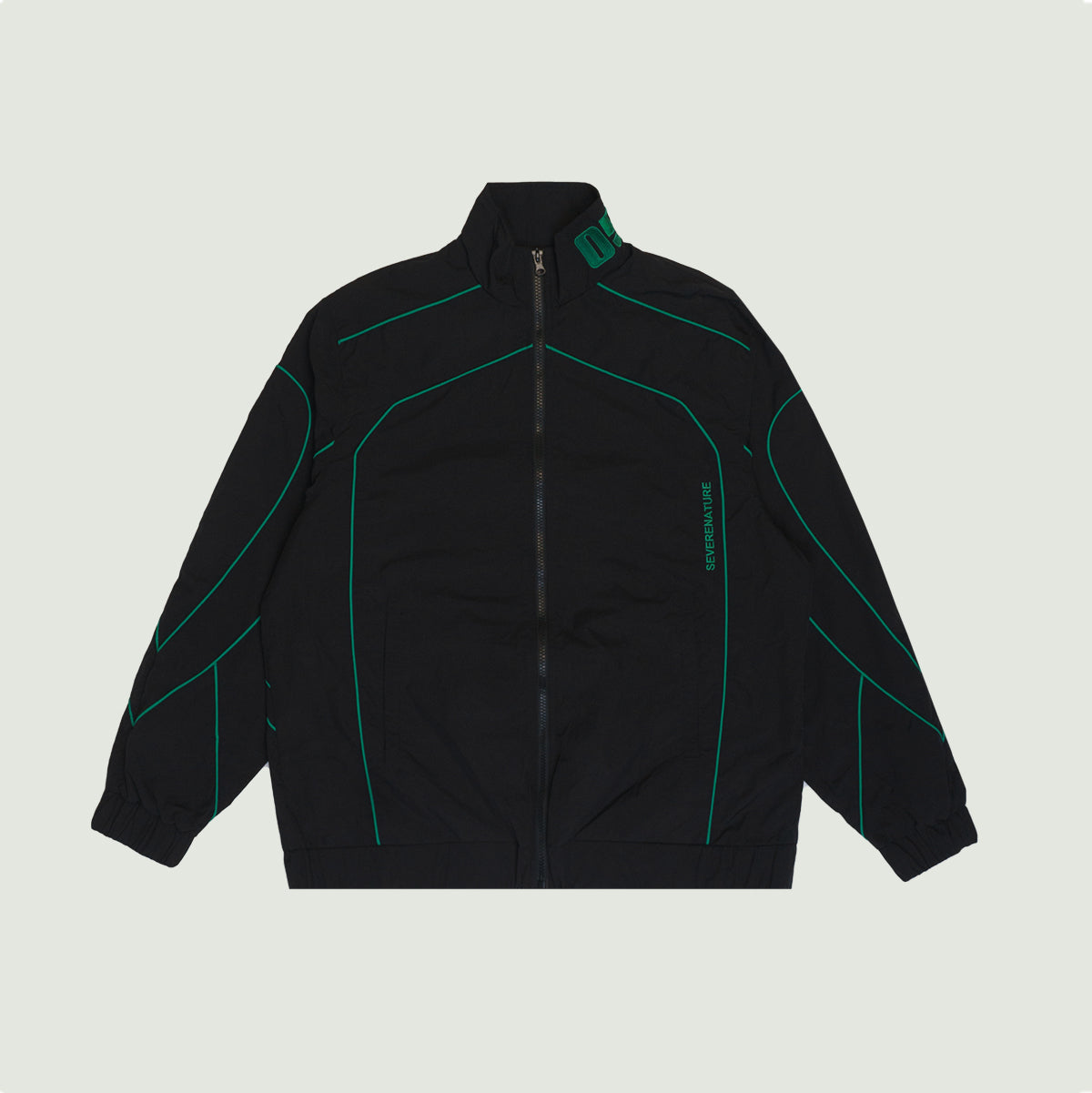 Motosport Black Track Jacket