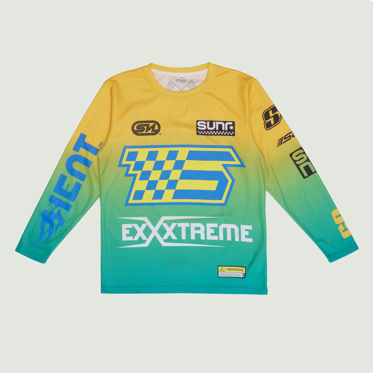 Motorsport Yellow Ombre Jersey