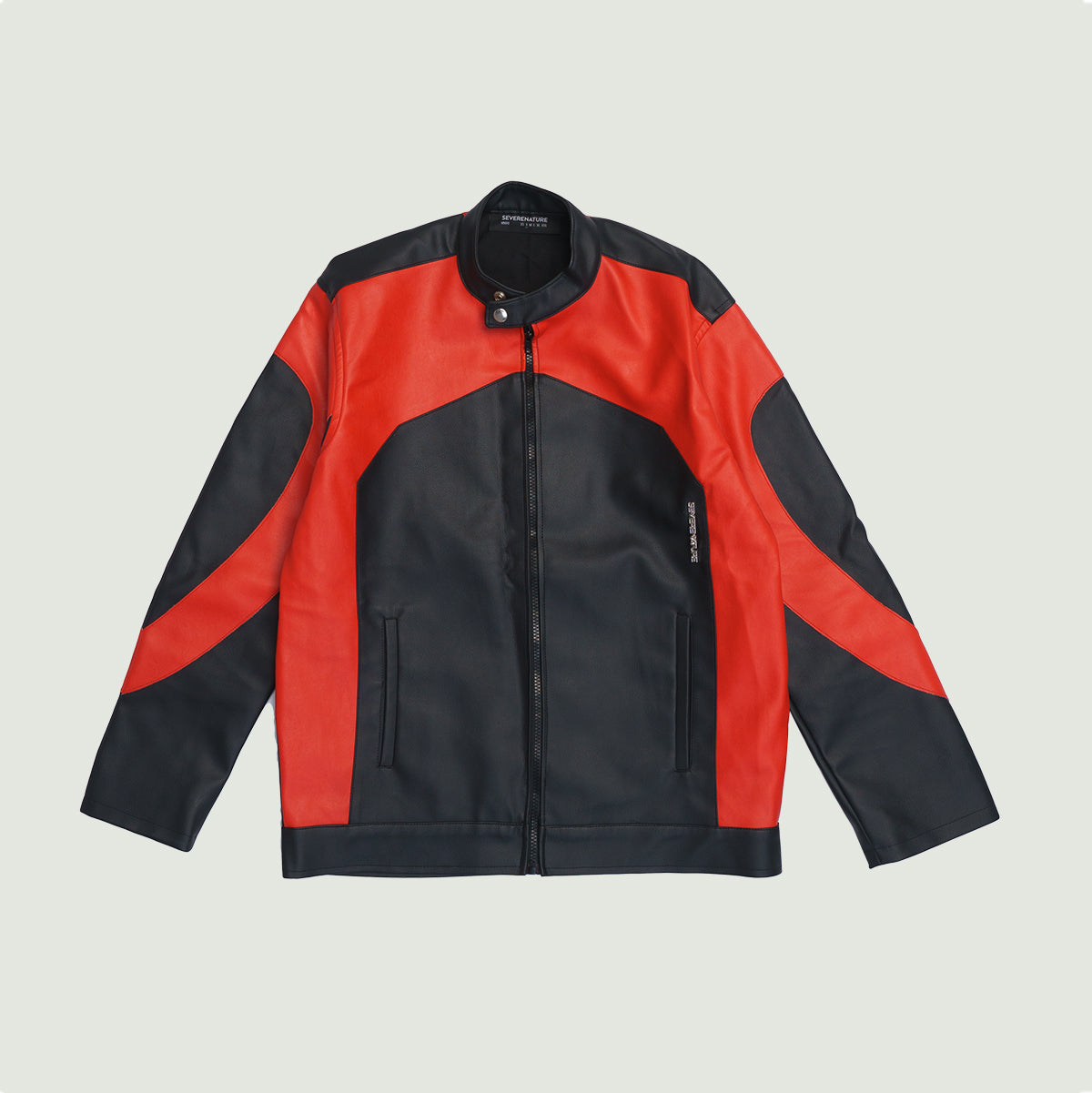 Racer leather Jacket