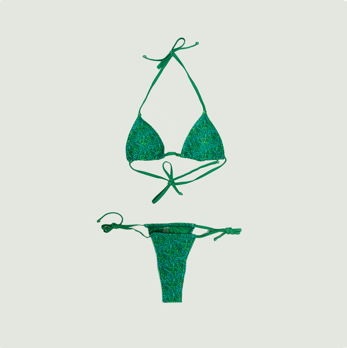 Beach Club Green Bikini