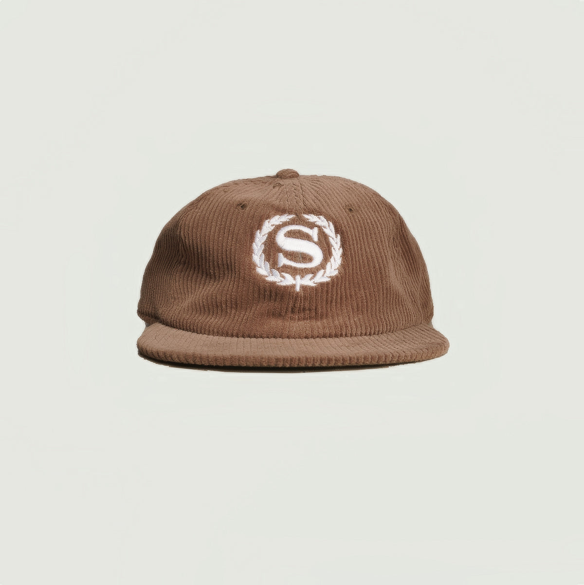 BROWN CORDUROY CAP