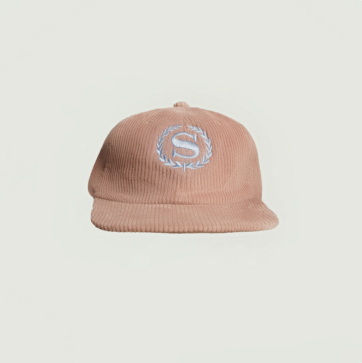 PEACH CORDUROY CAP