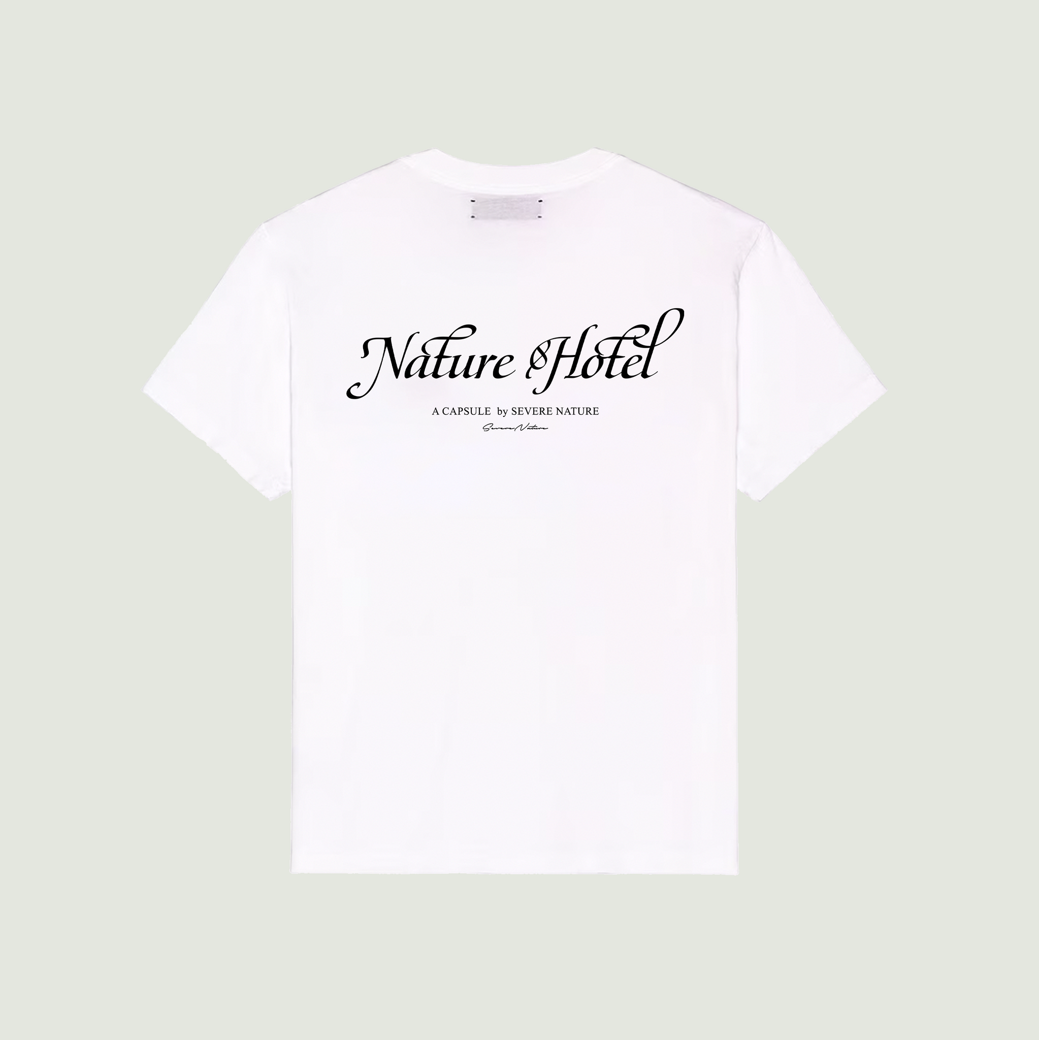 White Essential SVNR Nature hotel tee